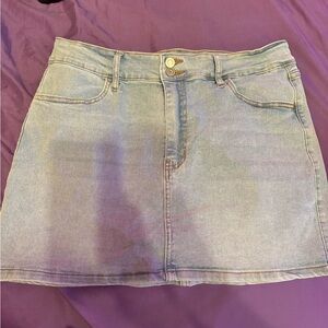 Jean skirt